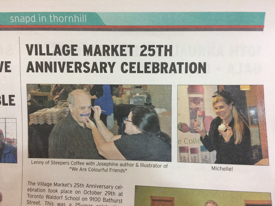 Michelle Makes news at 25 year Anniversary of Waldorf